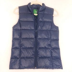 NWT Navy Blue Down Vest